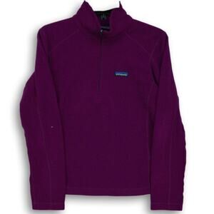 Women's Patagonia Purple Fleece Jacket Size S